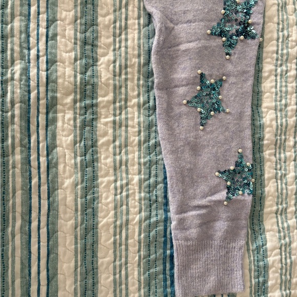 Fantastic Fawn Pastel Sweater with Sparkling Stars - Picture 9 of 9
